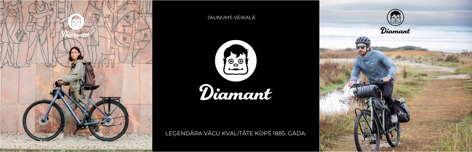 Diamant vācu velosipēdi Veloprofā